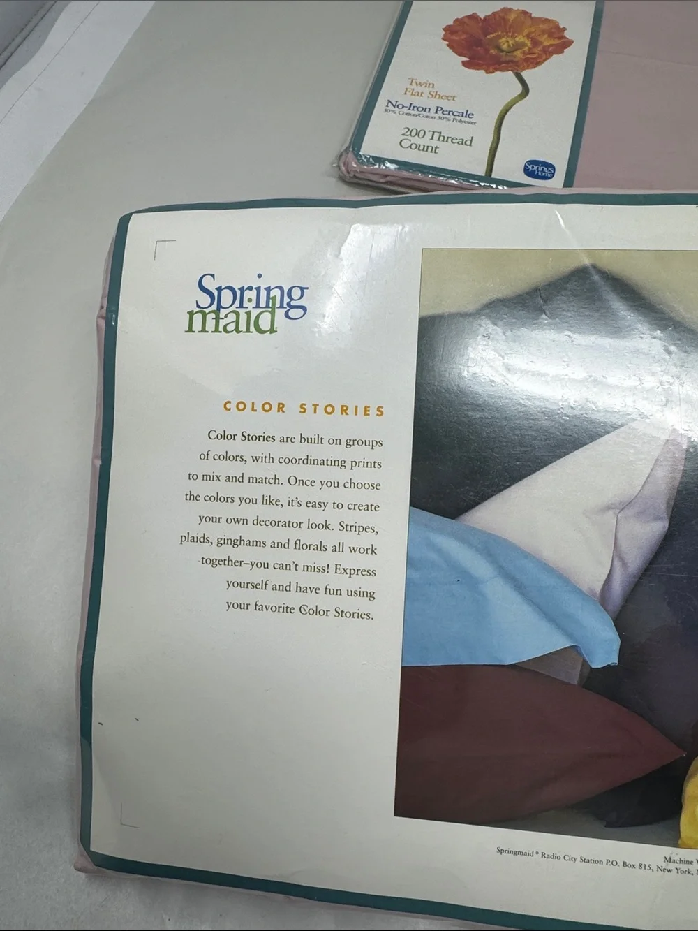 SPRING MAID packaging has